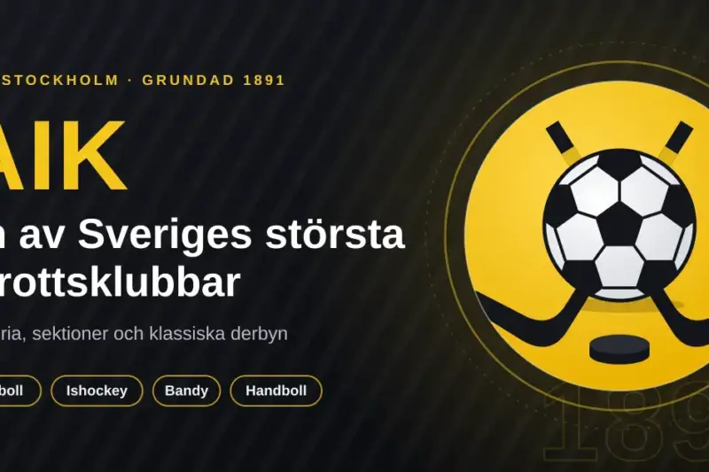 AIK – en av Sveriges största idrottsklubbar