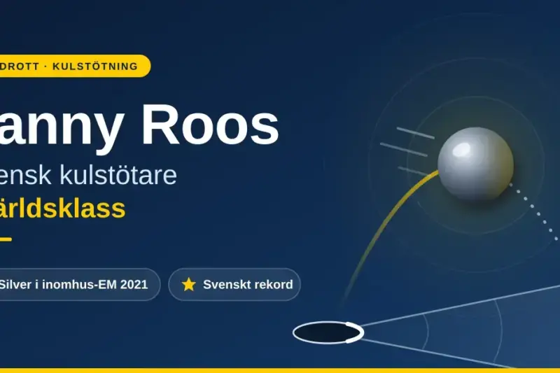 Fanny Roos – svensk kulstötare i världsklass