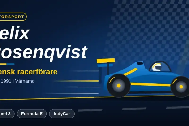 Felix Rosenqvist – svensk racerförare
