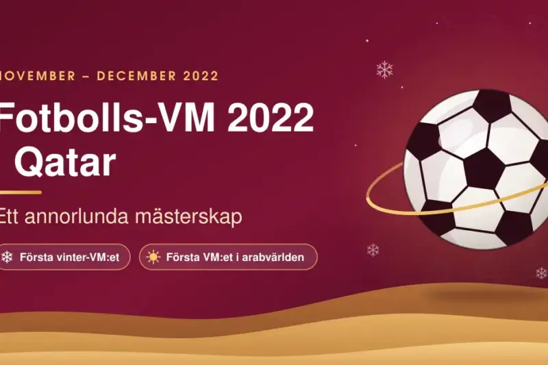 Fotbolls-VM 2022 i Qatar – ett annorlunda mästerskap
