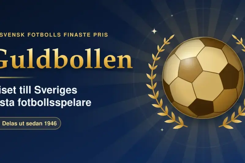 Guldbollen – priset till Sveriges bästa fotbollsspelare