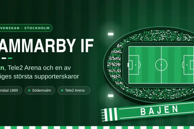 Hammarby IF – Bajen, Tele2 Arena och en av Sveriges största supporterskaror