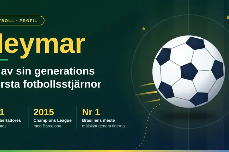 Neymar – en av sin generations största fotbollsstjärnor