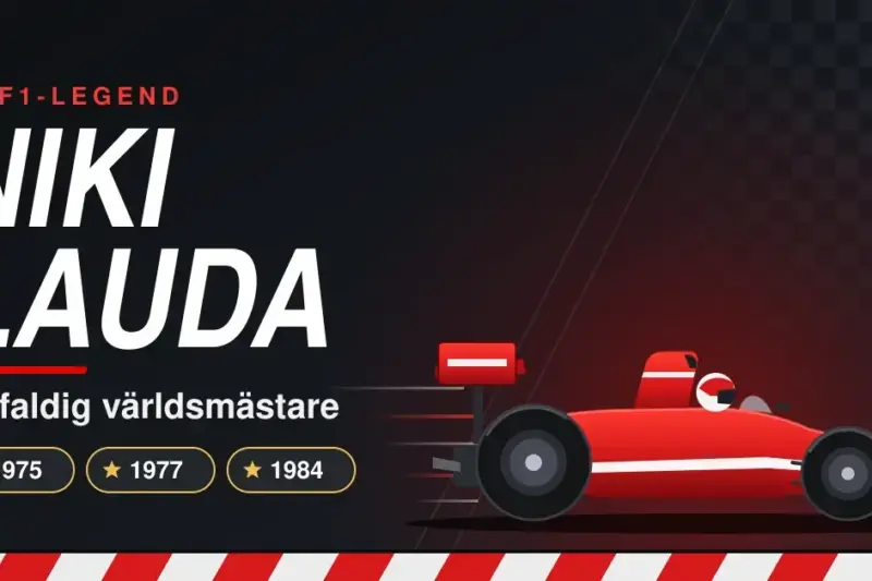 Niki Lauda – F1-legend och trefaldig världsmästare