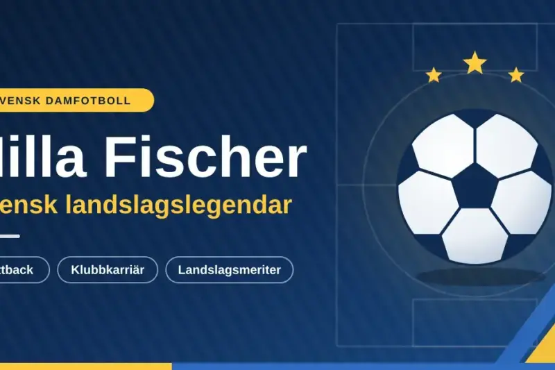 Nilla Fischer – svensk landslagslegendar