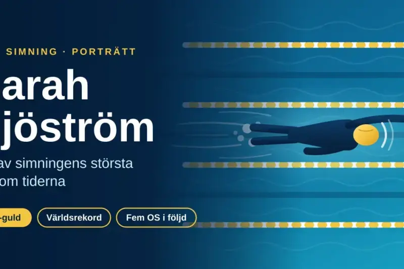 Sarah Sjöström – en av simningens största genom tiderna
