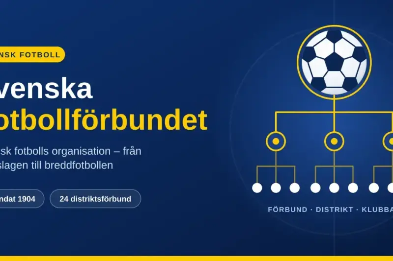 Svenska Fotbollförbundet – svensk fotbolls organisation