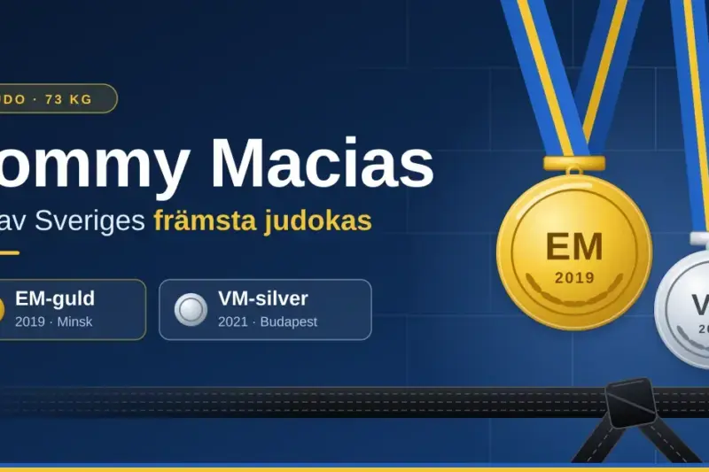 Tommy Macias – en av Sveriges främsta judokas