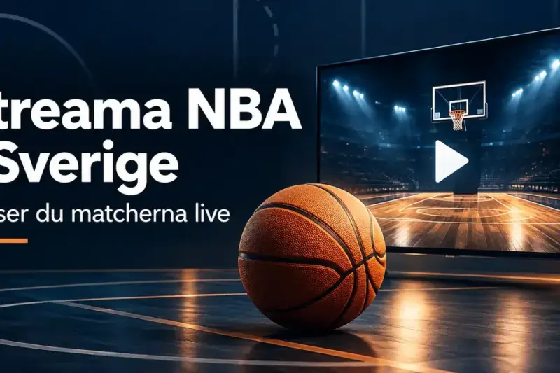 Streama NBA i Sverige – så ser du matcherna live